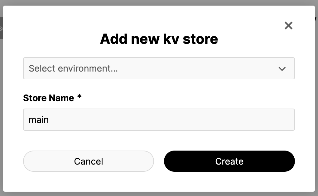 Create Store